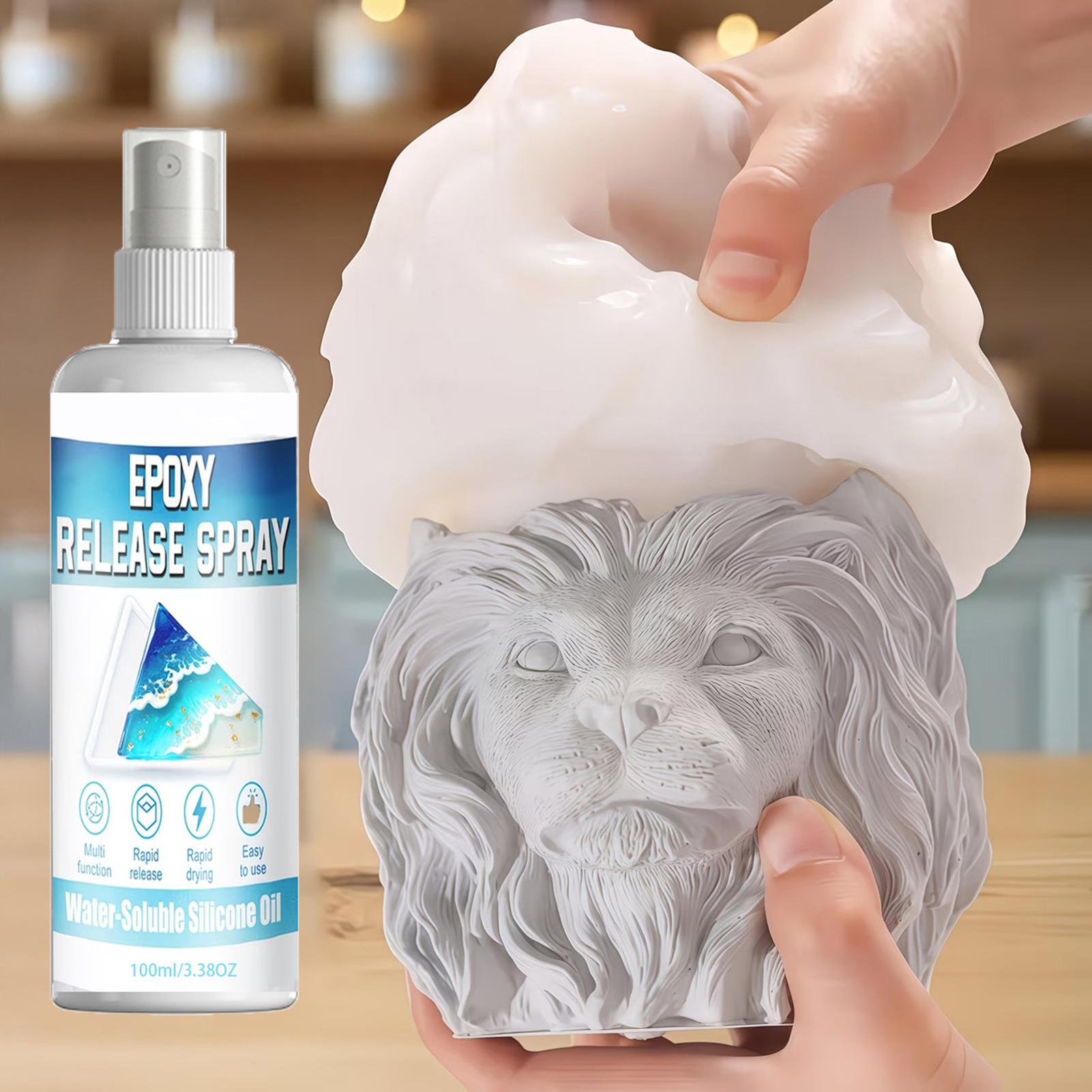 Soap Making Instructions - 100ml Silicone Release Spray Epoxy Release