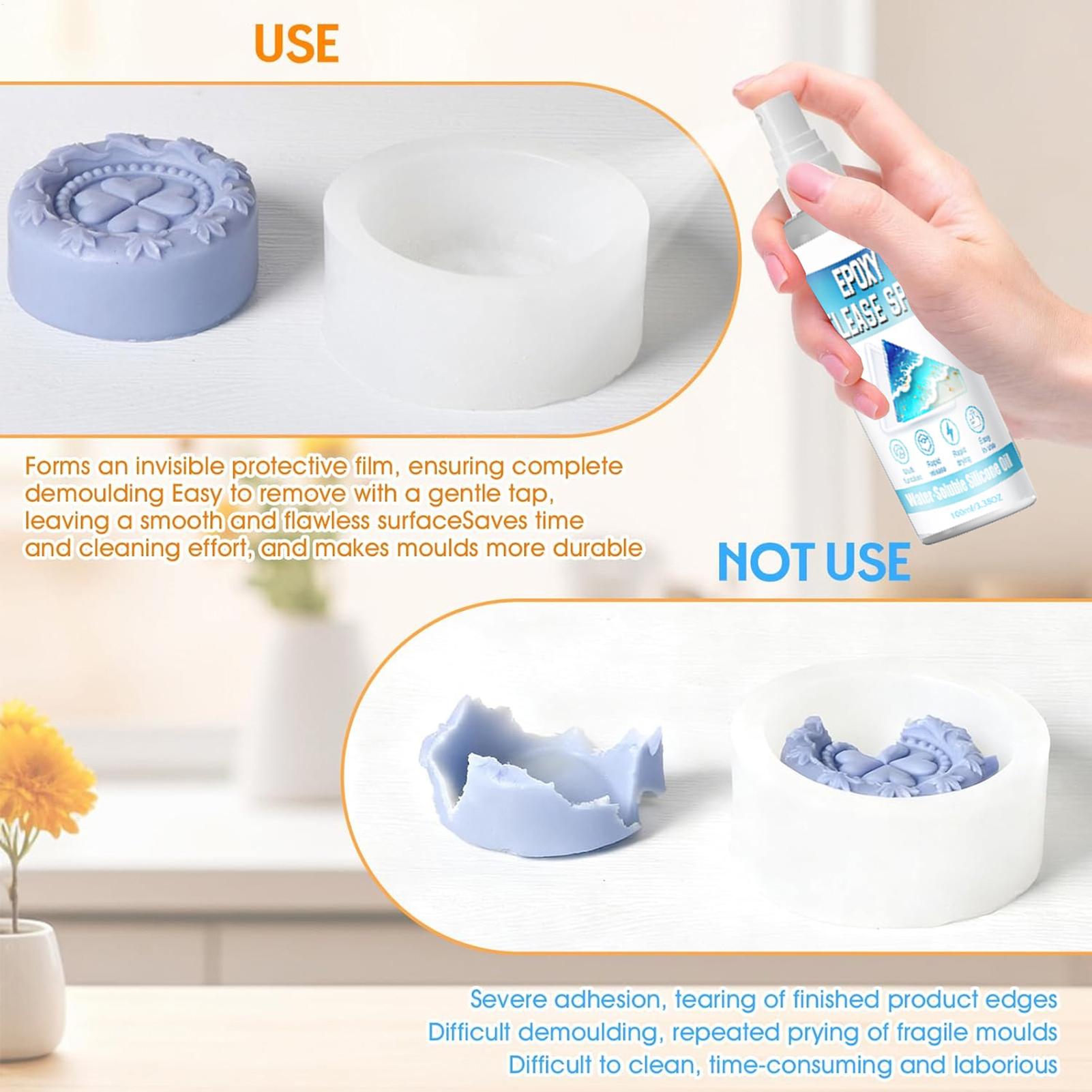 100ml Silicone Release Spray E - огляд і ціна Soap Making Instructions