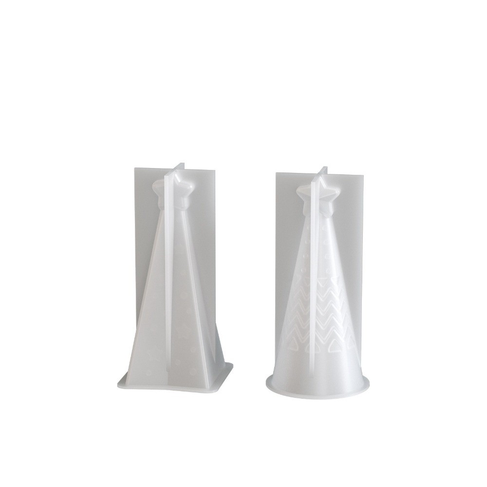 Silicone Christmas Cone Candle - огляд і ціна Soap Making Diy Kit