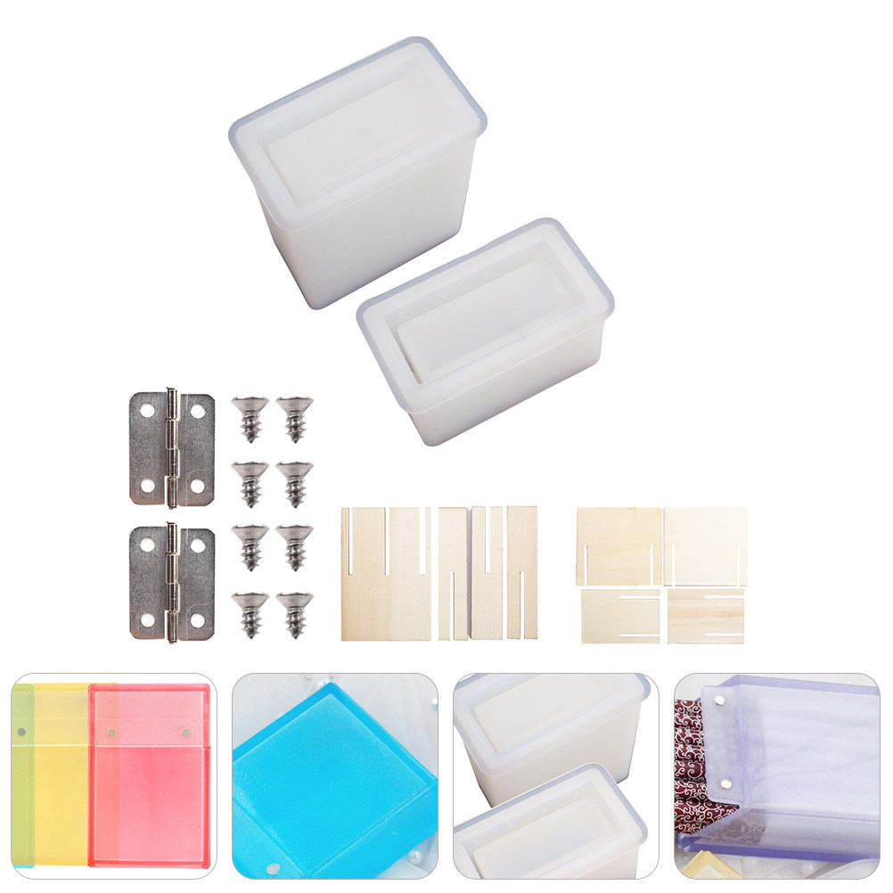 Resin Art Silicone Molds Squar - огляд і ціна Soap Making Diy Kit