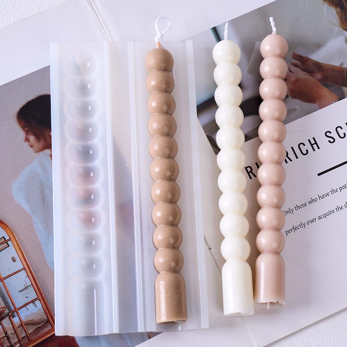 3D Long Stripes Bubble Bead Pi - огляд і ціна Soap Making Instructions
