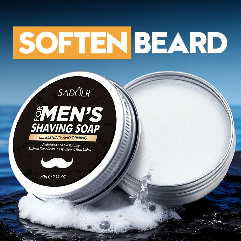 60g Men's Shaving Soap Contain - огляд і ціна Soap Making Ins