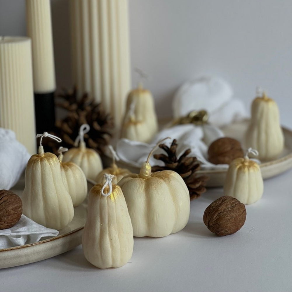 3D Pumpkin Silicone Mold for S - огляд і ціна Soap Making Gifts