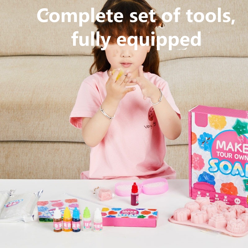 DIY Handmade Soap Crystal Soap - огляд і ціна Soap Making Kit For Beginners