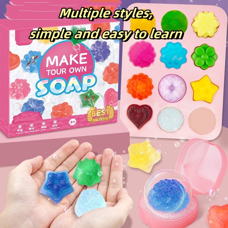 DIY Handmade Soap Crystal Soap - огляд і ціна Soap Making Kit For Beginners