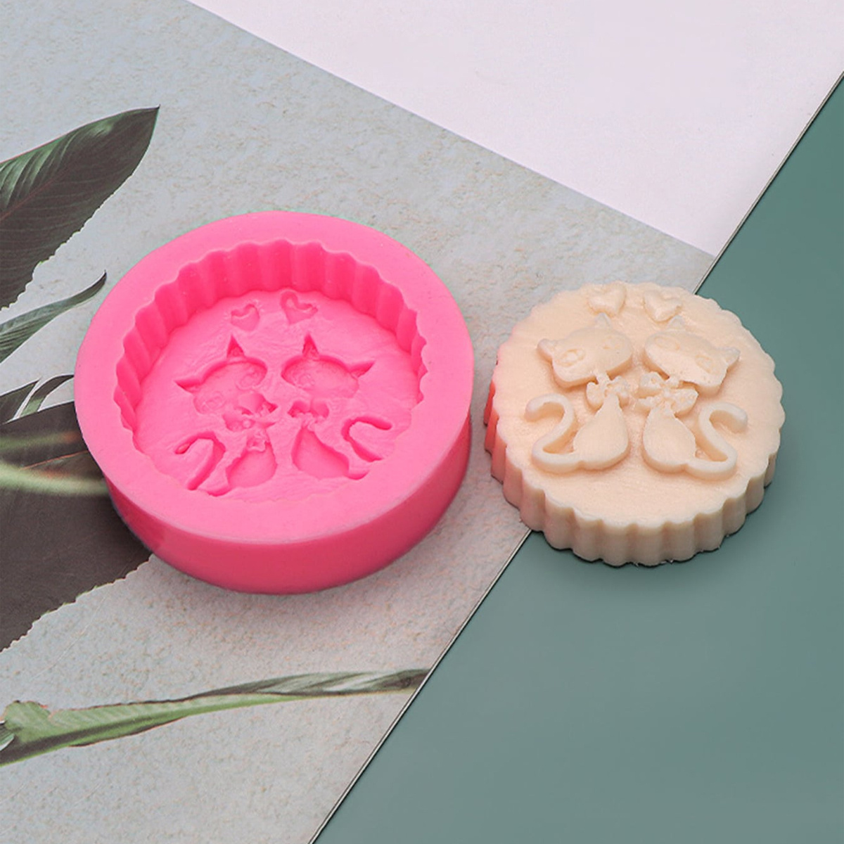 1-Piece Silicone Cat Soap Mold - огляд і ціна Soap Making Instructions