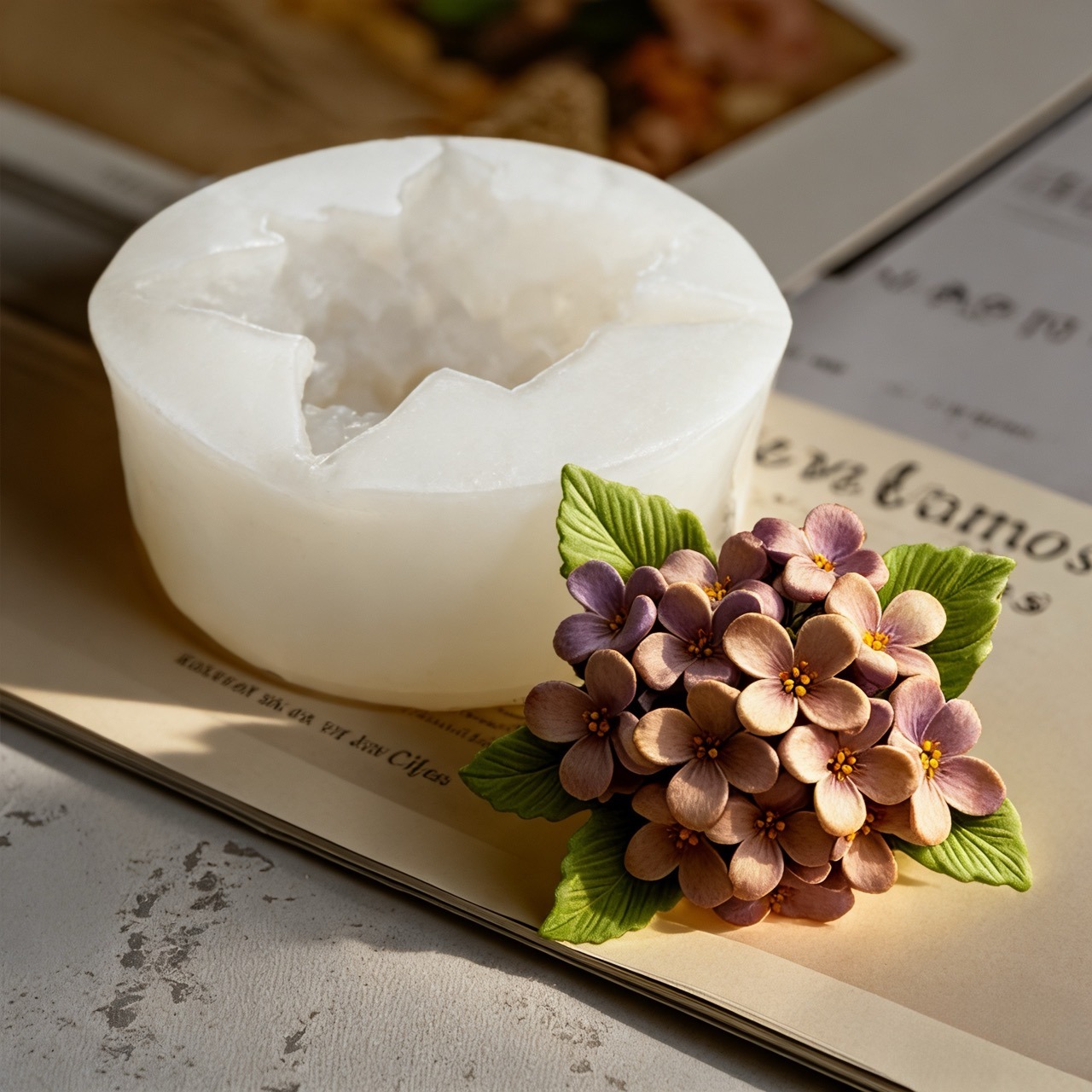 2-Piece 3D Rose and Lilac Sili - огляд і ціна Soap Making Gifts
