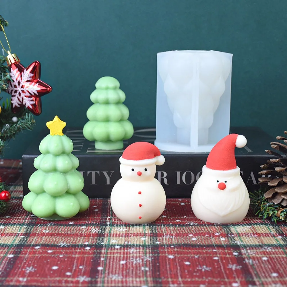Cream Star Tree Candle Silicon - огляд і ціна Soap Making Gifts