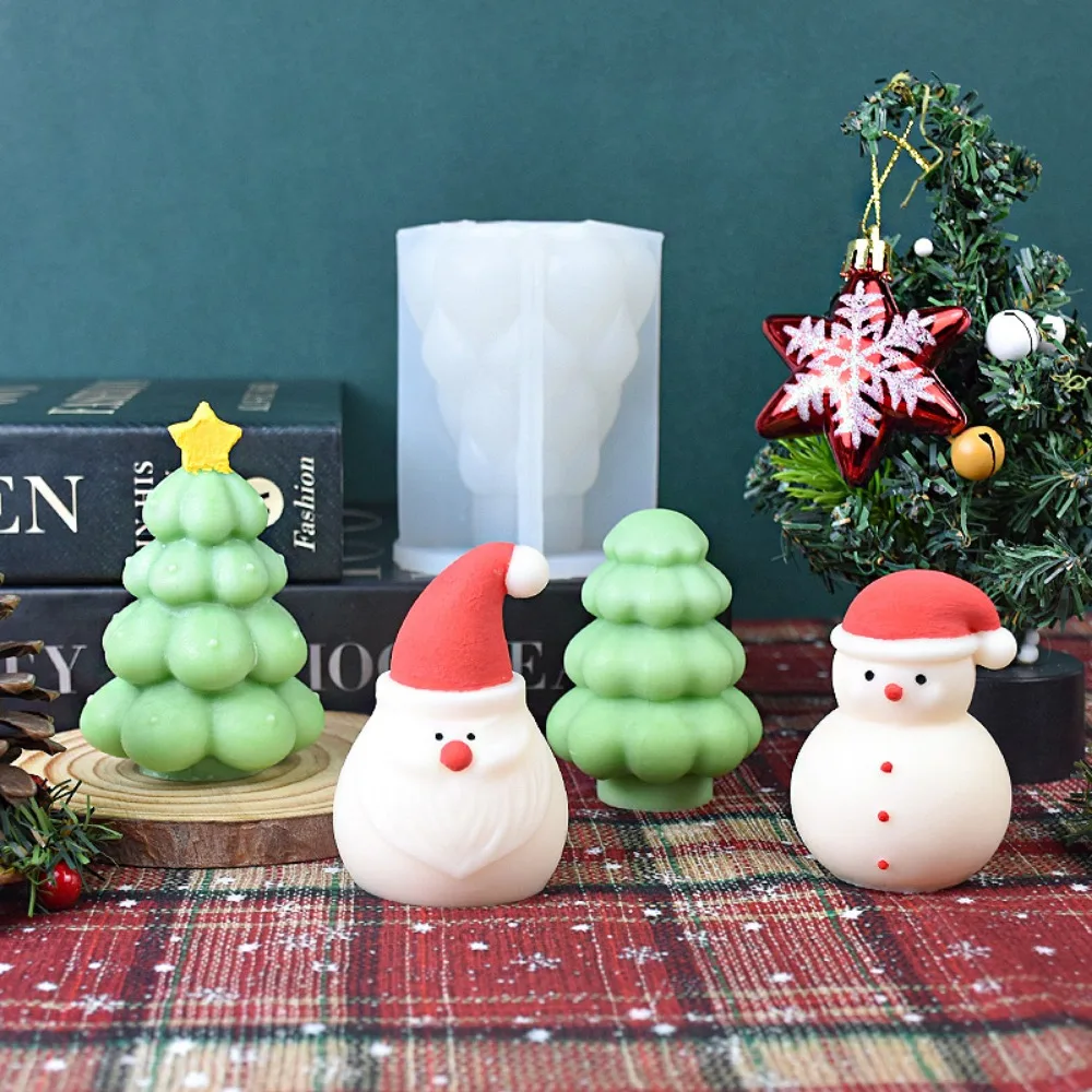 Cream Star Tree Candle Silicon - огляд і ціна Soap Making Gifts