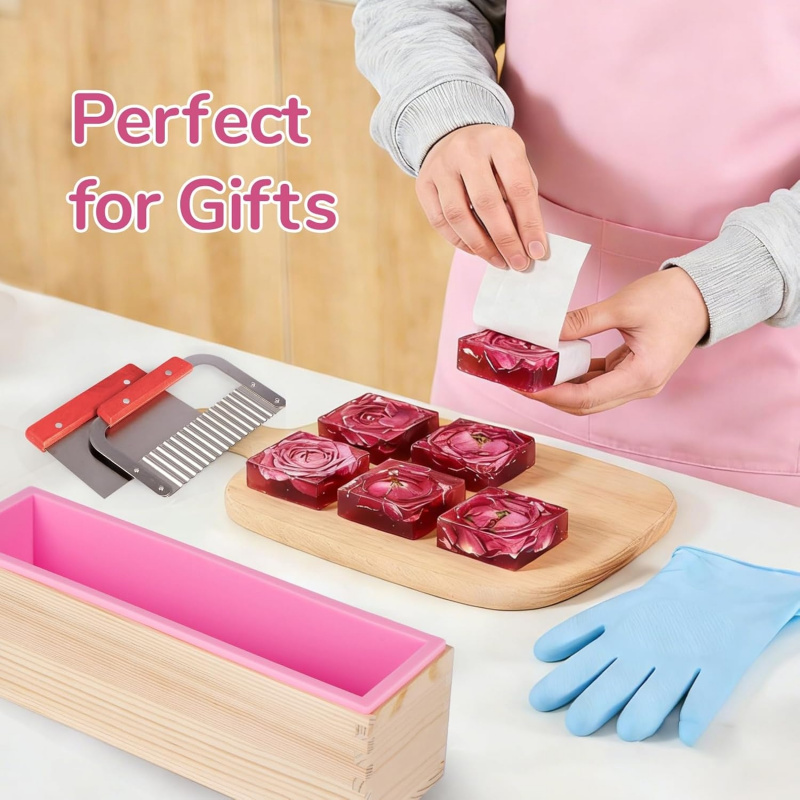 1 Pieces42Ounce soap mold with - огляд і ціна Soap Making Diy Kit