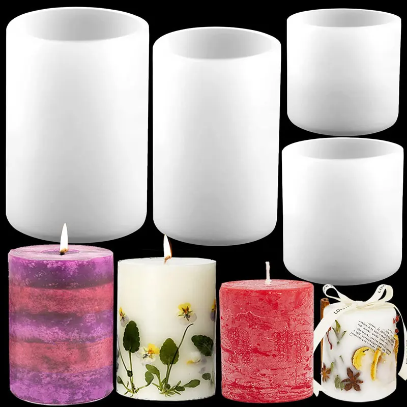 Cylinder Silicone Candle Molds - огляд і ціна Soap Making Instructions