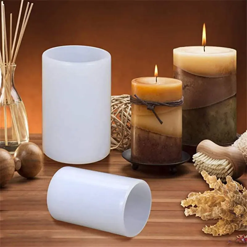 Cylinder Silicone Candle Molds - огляд і ціна Soap Making Instructions