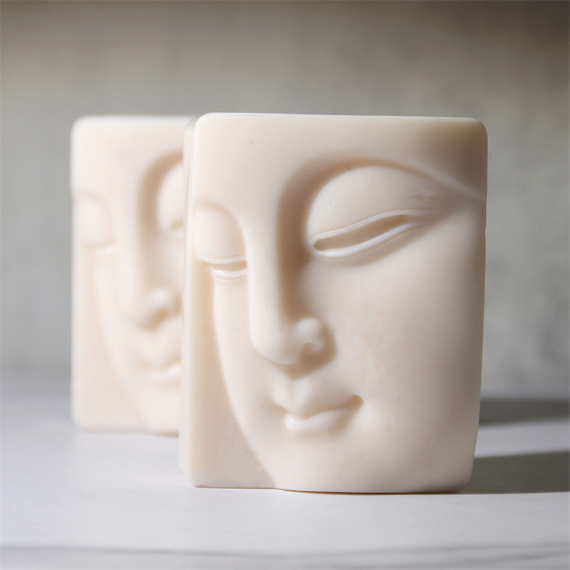 Buddha's Face Silicone Soap Mo - огляд і ціна Soap Making Diy Kit