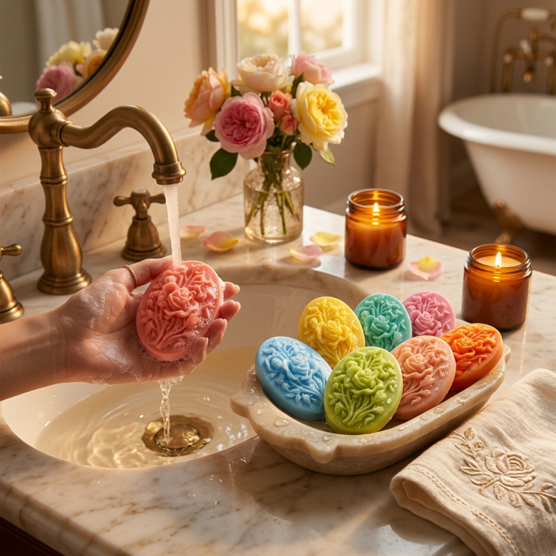 4 Silicone mold with flower sh - огляд і ціна Soap Making Ins